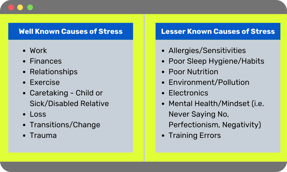 Know Your Stressors
